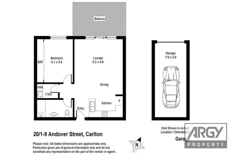 Floorplan of Homely unit listing, 20/1-9 Andover Street, Carlton NSW 2218