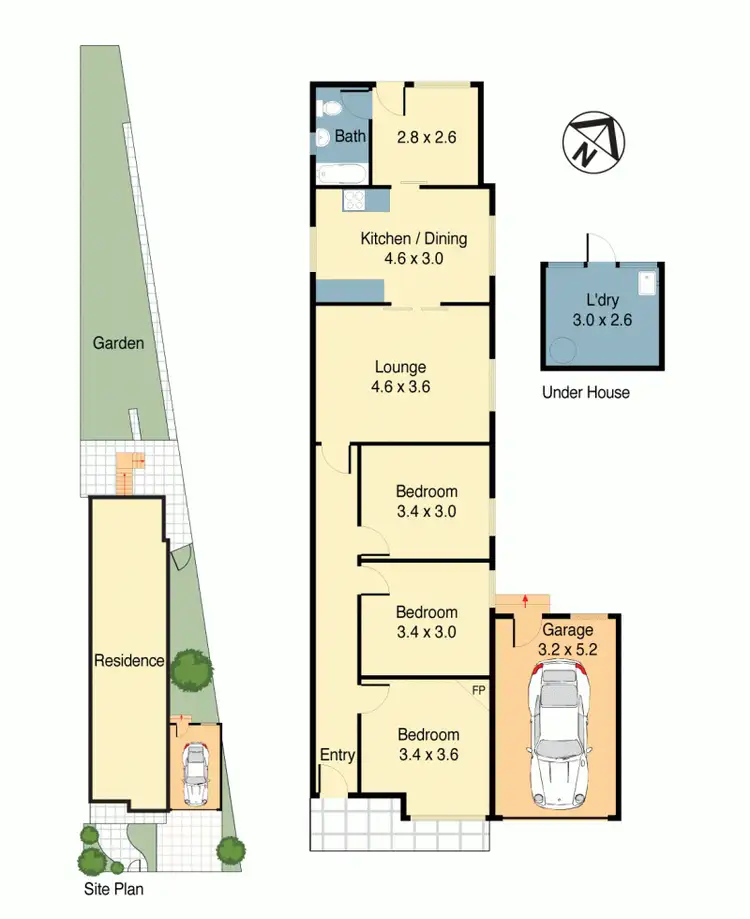 Floorplan of Homely house listing, 17 Cobar Street, Dulwich Hill NSW 2203