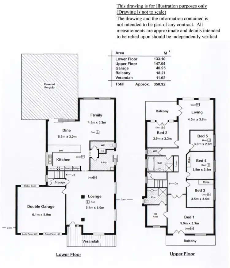 Floorplan of Homely house listing, 121 Grand Boulevard, Seaford Rise SA 5169