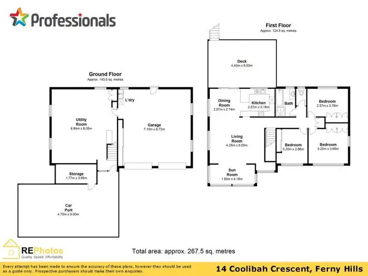 Floorplan of Homely house listing, 14 Coolibah Crescent, Ferny Hills QLD 4055