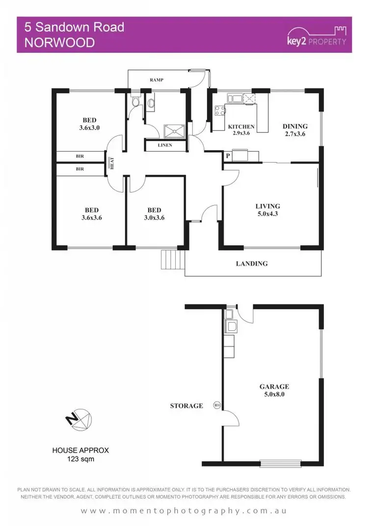 Floorplan of Homely house listing, 5 Sandown Road, Norwood TAS 7250