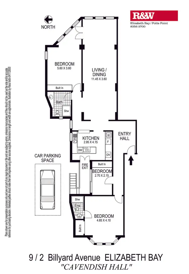 Floorplan of Homely apartment listing, 9&10/2 Billyard Avenue, Elizabeth Bay NSW 2011