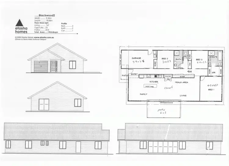 Floorplan of Homely house listing, 2 Blackwood Crescent, Bangalow NSW 2479
