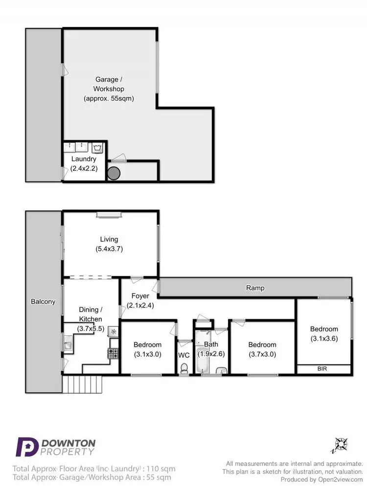 Floorplan of Homely house listing, 3 Beverley Grove, West Moonah TAS 7009