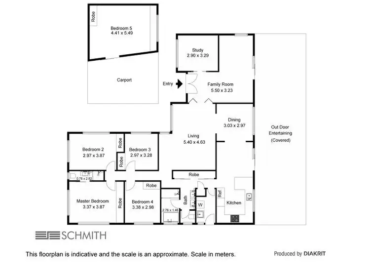 Floorplan of Homely house listing, 63 K P McGrath Drive, Elanora QLD 4221