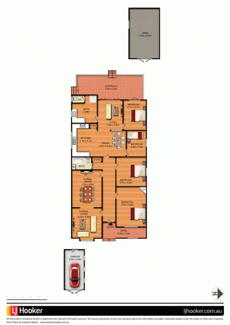 Floorplan of Homely house listing, 203 Queen Street, Hurlstone Park NSW 2193
