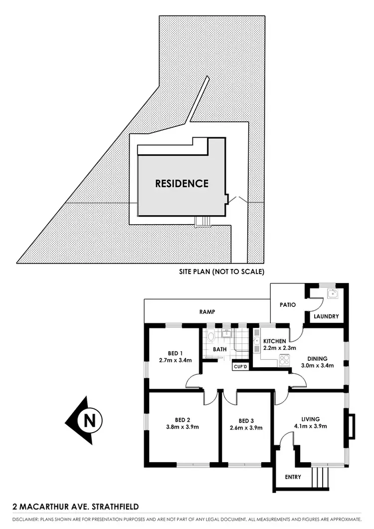 Floorplan of Homely house listing, 2 Macarthur Avenue, Strathfield NSW 2135