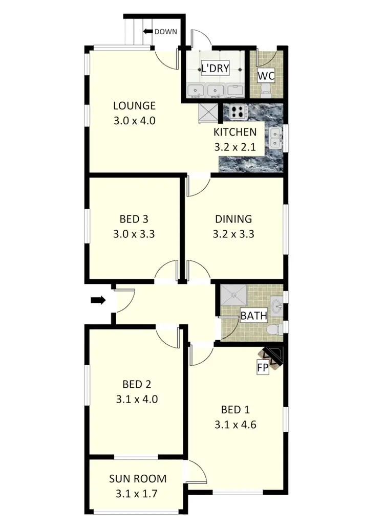 Floorplan of Homely house listing, 20A Wearne Street, Canterbury NSW 2193