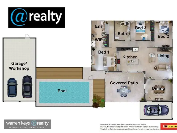 Floorplan of Homely house listing, 26 EDDY, Clifton Beach QLD 4879