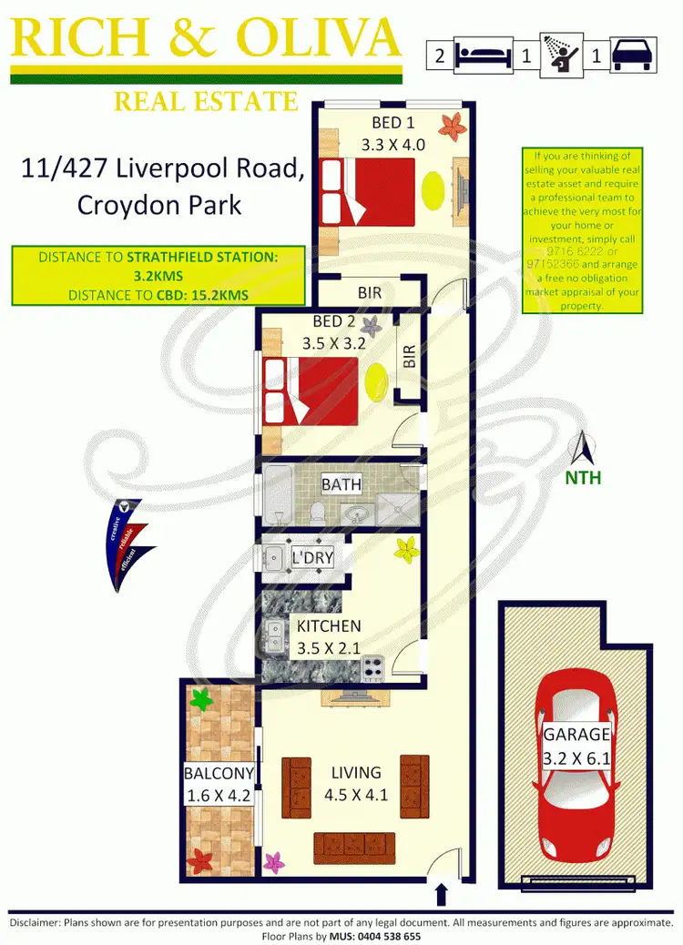 Floorplan of Homely apartment listing, 11/427 Liverpool Road, Strathfield NSW 2135