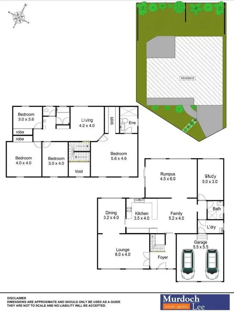 Floorplan of Homely house listing, 10 Hebe Place, Kellyville NSW 2155