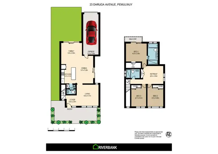 Floorplan of Homely house listing, 23 Daruga Avenue, Pemulwuy NSW 2145