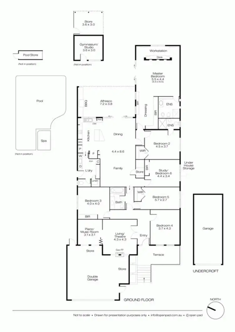 Floorplan of Homely house listing, 60 Lanark Street, Coolbinia WA 6050
