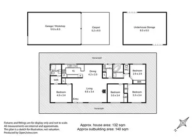 Floorplan of Homely house listing, 42 Autumn Road, Cradoc TAS 7109