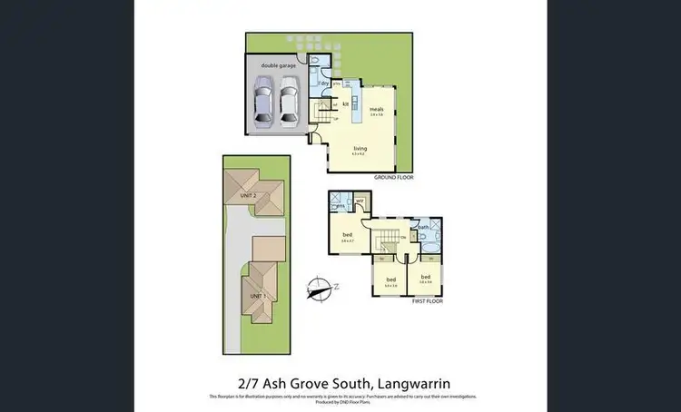Floorplan of Homely house listing, 7B (SOLD) Ash Grove, Langwarrin VIC 3910