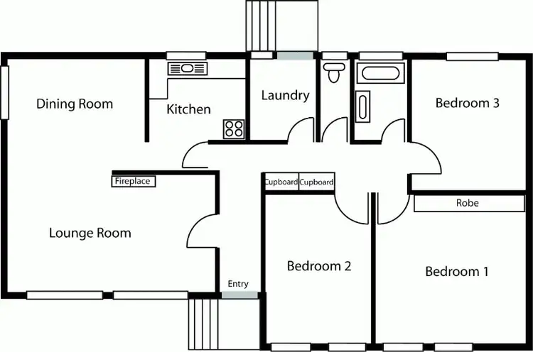 Floorplan of Homely house listing, 23 Wirilda Street, Rivett ACT 2611