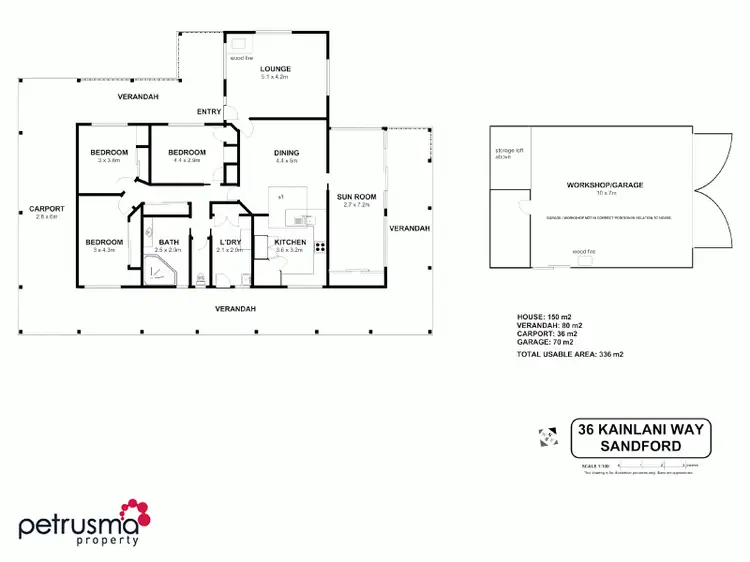 Floorplan of Homely house listing, 36 Kainlani Way, Sandford TAS 7020