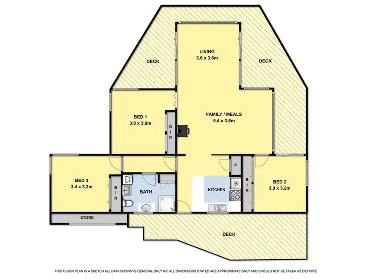 Floorplan of Homely house listing, 11 Gibson Avenue, Kennett River VIC 3221