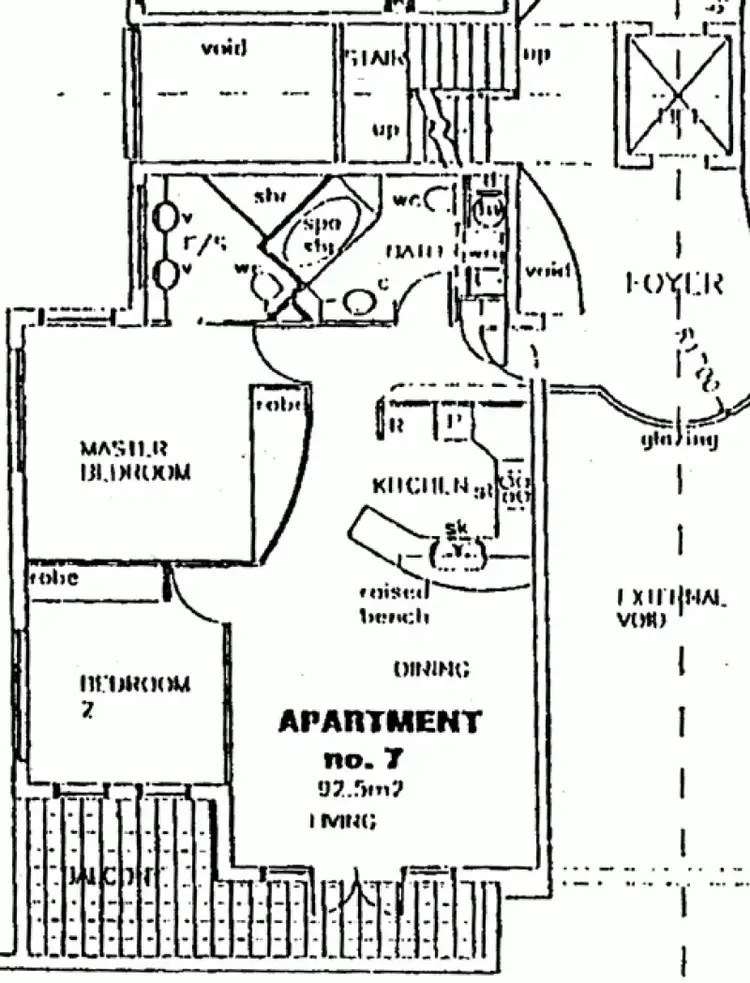 Floorplan of Homely apartment listing, 7/1 Fawkner street, Braddon ACT 2612