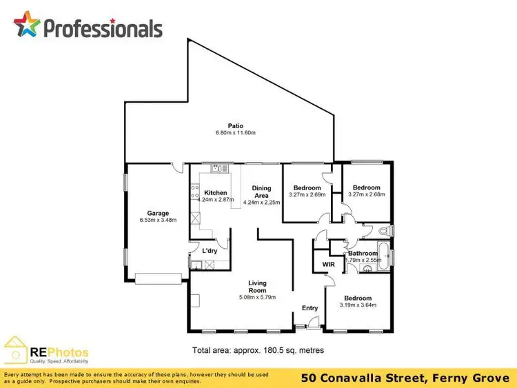 Floorplan of Homely house listing, 50 Conavalla Street, Ferny Grove QLD 4055