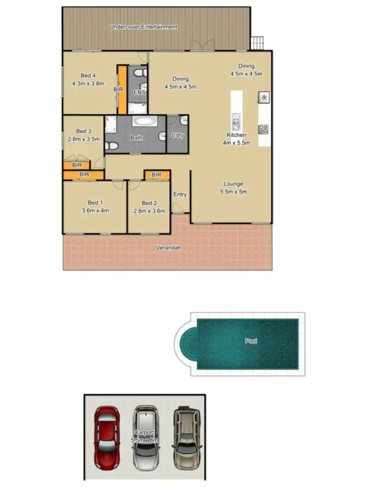 Floorplan of Homely house listing, Address available on request