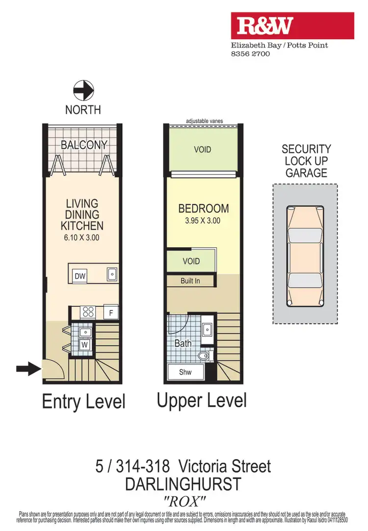 Floorplan of Homely apartment listing, 5/318 Victoria Street, Darlinghurst NSW 2010