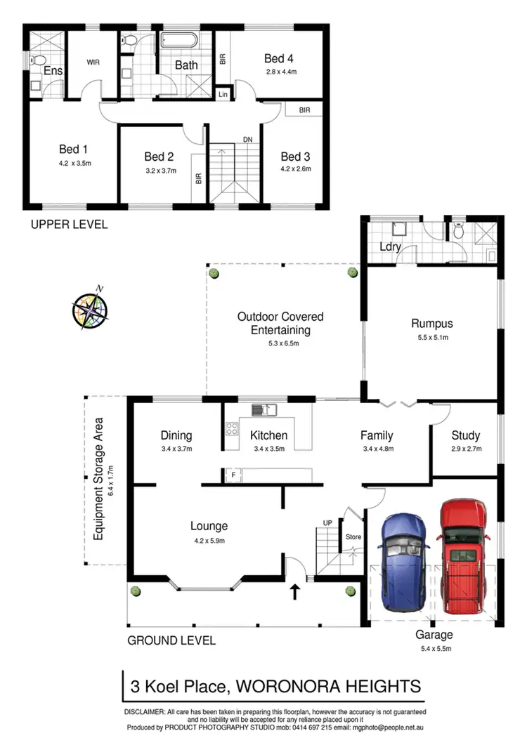 Floorplan of Homely house listing, 3 Koel Place, Woronora Heights NSW 2233