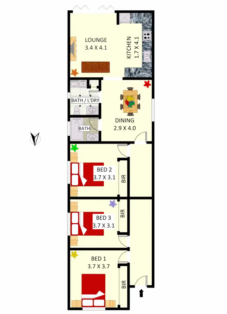 Floorplan of Homely house listing, 56 Third Street, Ashbury NSW 2193