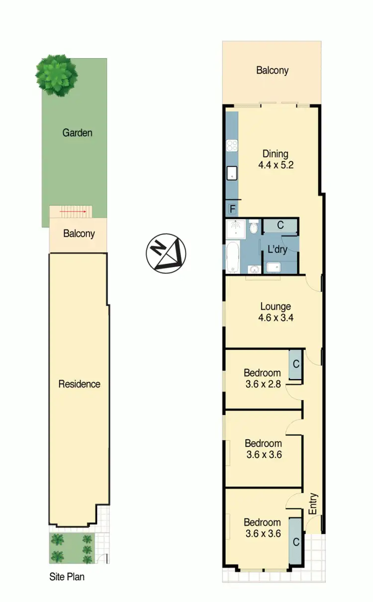 Floorplan of Homely house listing, 34 Beach Rd, Dulwich Hill NSW 2203