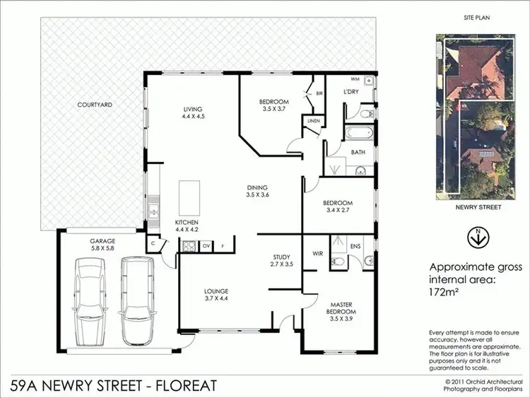 Floorplan of Homely house listing, 59A Newry Street, Floreat WA 6014