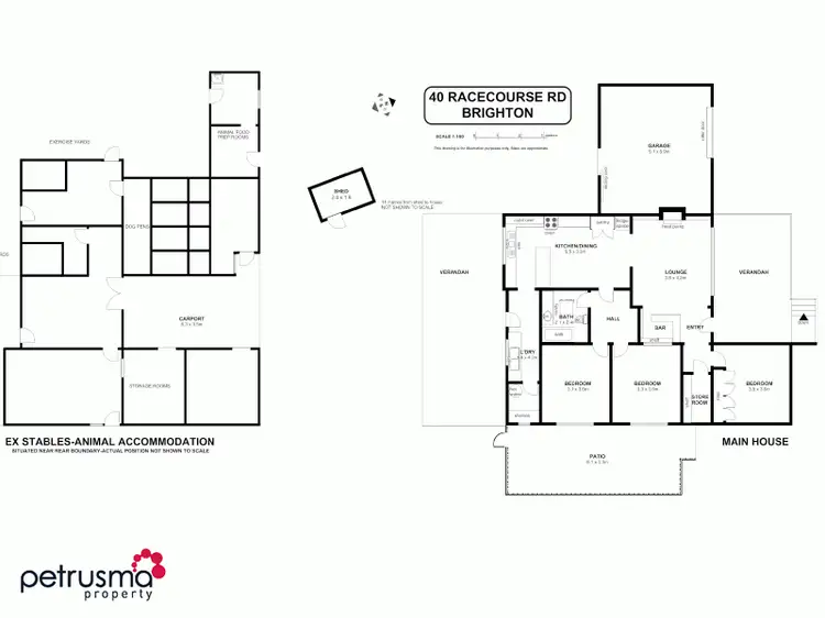 Floorplan of Homely house listing, 40 Racecourse Road, Brighton TAS 7030