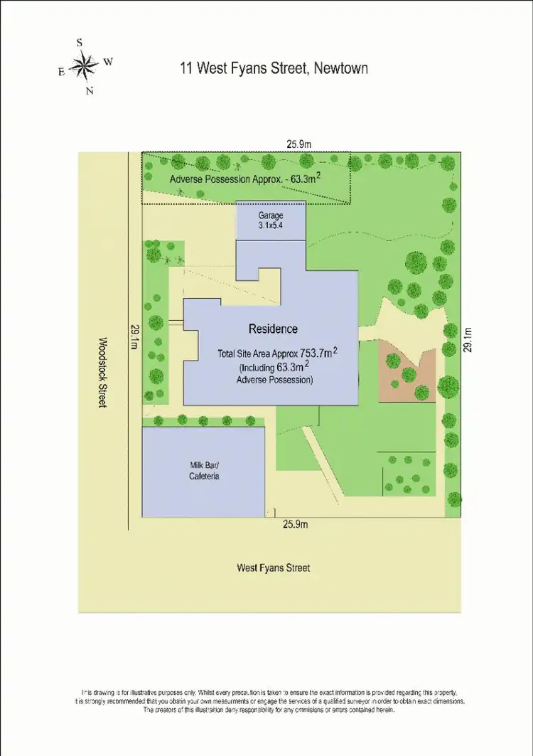 Floorplan of Homely house listing, 11 West Fyans Street, Newtown VIC 3220