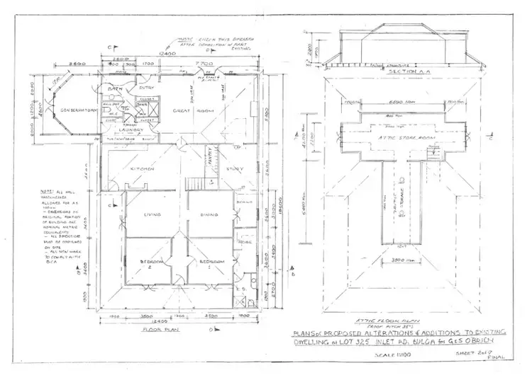 Floorplan of Homely rural property listing, 305 The Inlet Road, Bulga NSW 2330
