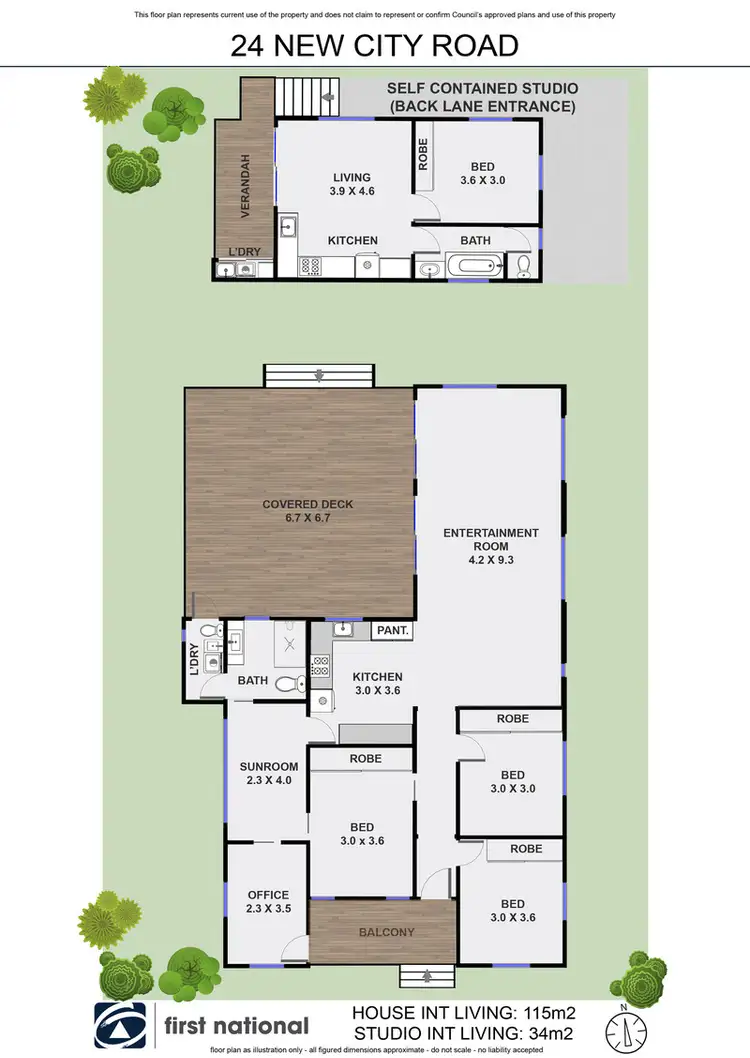 Floorplan of Homely house listing, 24 New City Road, Mullumbimby NSW 2482