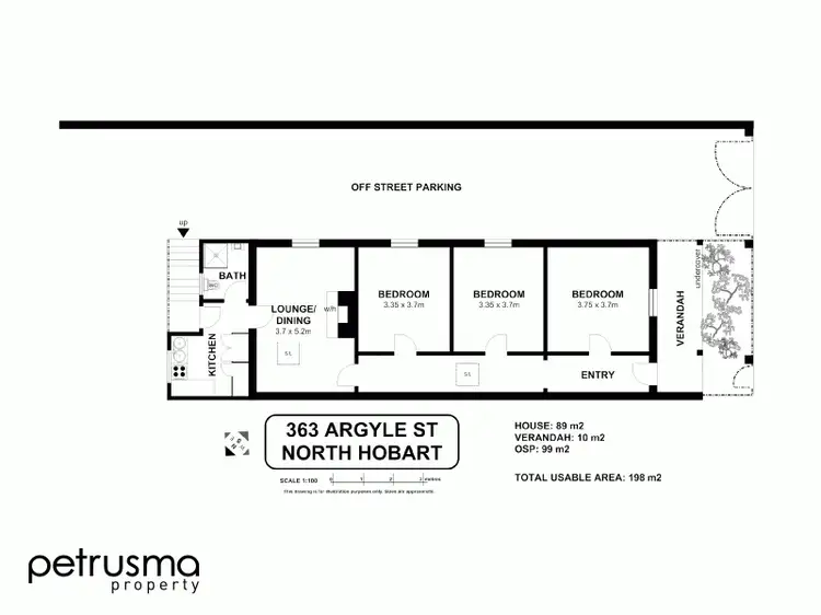 Floorplan of Homely house listing, 363 Argyle Street, North Hobart TAS 7000