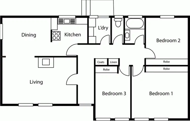 Floorplan of Homely house listing, 70 Spofforth Street, Holt ACT 2615