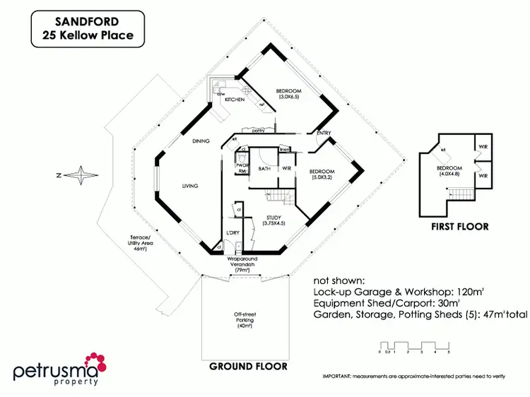 Floorplan of Homely house listing, 25 Kellow Place, Sandford TAS 7020