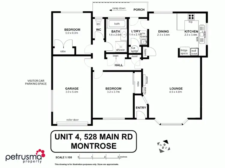 Floorplan of Homely villa listing, 4/528 Main Road, Montrose TAS 7010