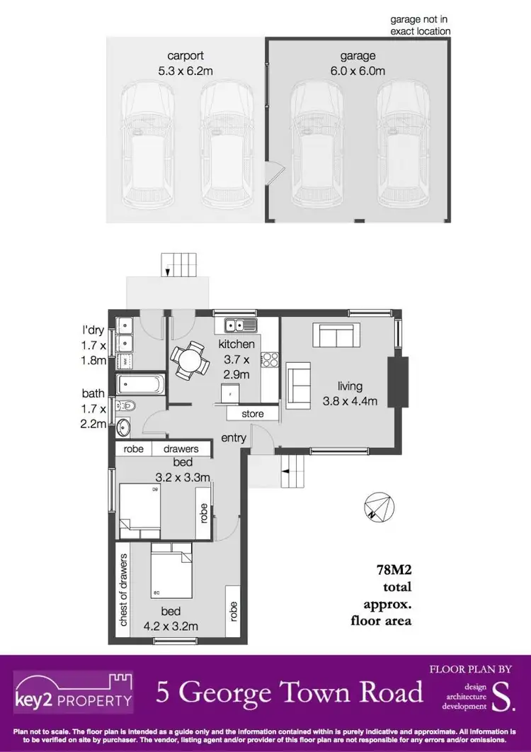 Floorplan of Homely house listing, 5 George Town Road, Newnham TAS 7248