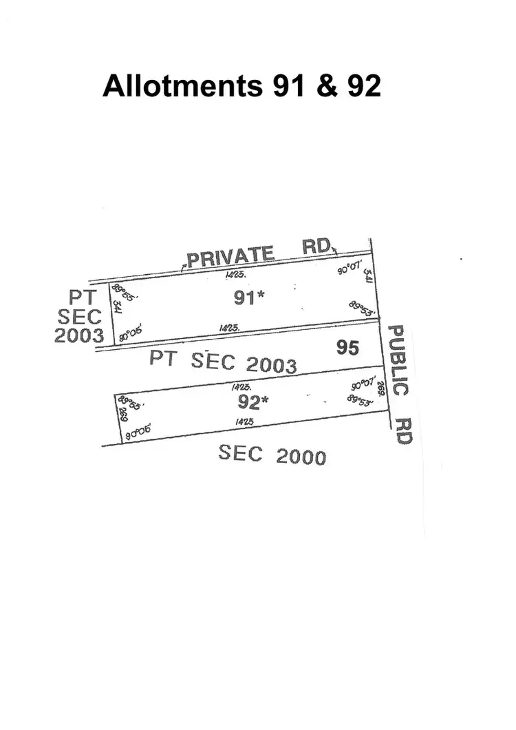 Floorplan of Homely land listing, Address available on request