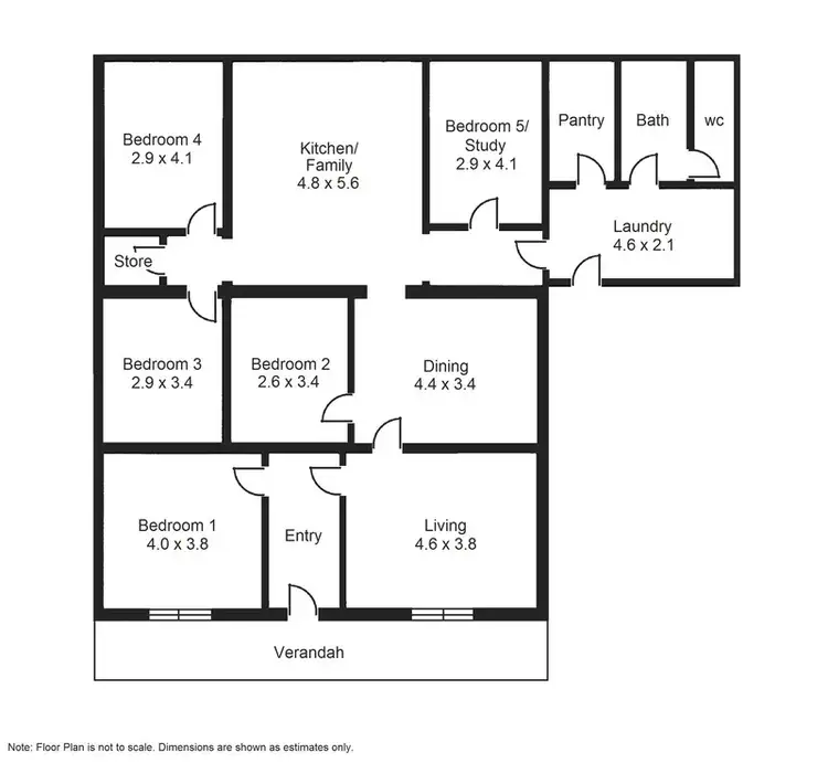 Floorplan of Homely house listing, Address available on request