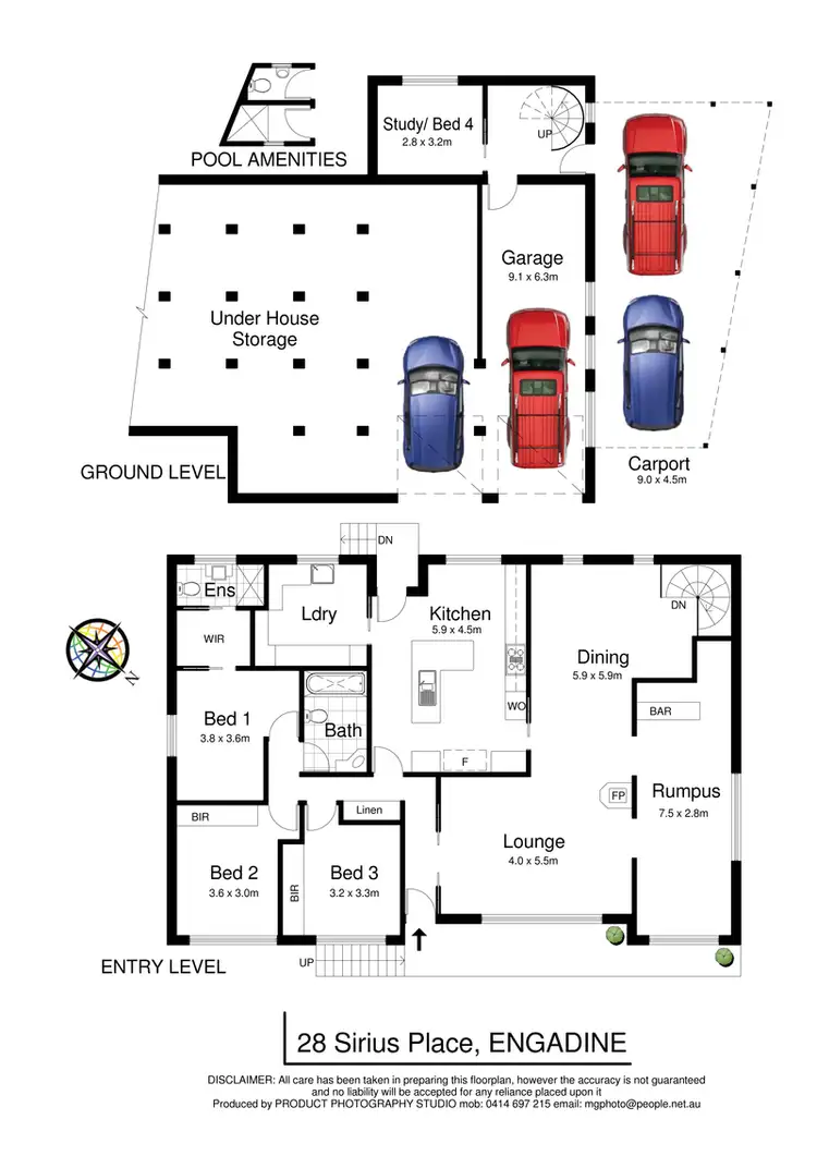 Floorplan of Homely house listing, 28 Sirius Place, Engadine NSW 2233