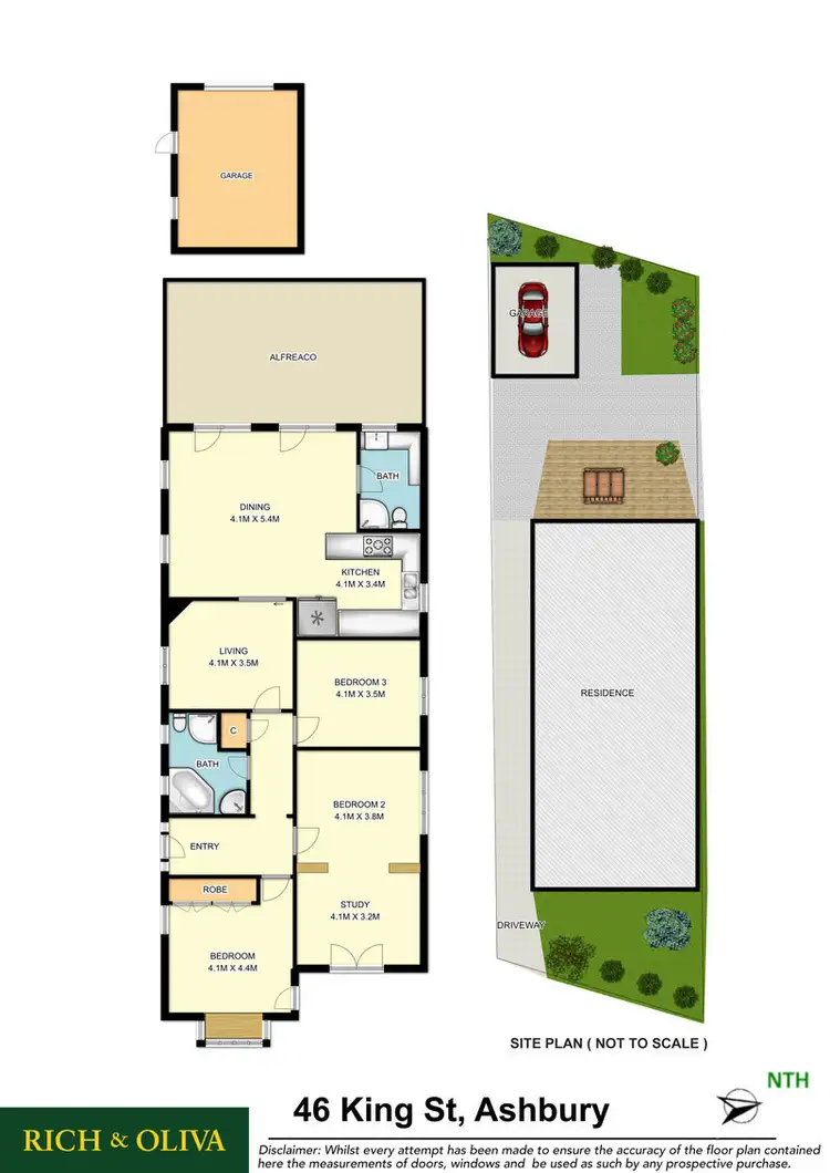 Floorplan of Homely house listing, 46 King Street, Ashbury NSW 2193