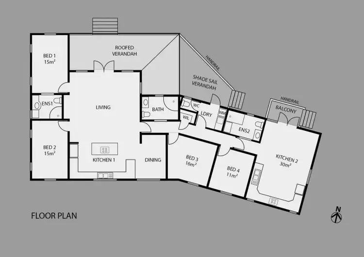 Floorplan of Homely house listing, 25 Frog Hollow Ct, Logan Village QLD 4207