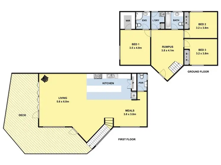 Floorplan of Homely house listing, 6 Bree Court, Aireys Inlet VIC 3231