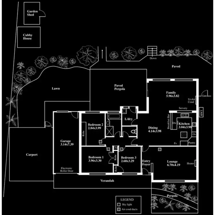 Floorplan of Homely house listing, 65 Education Road, Happy Valley SA 5159