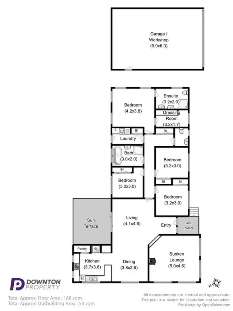 Floorplan of Homely house listing, 4 Valley View Close, Sorell TAS 7172