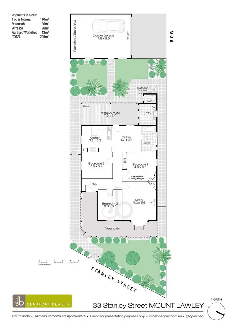 Floorplan of Homely house listing, 33 Stanley Street, Mount Lawley WA 6050