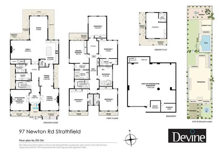 Floorplan of Homely house listing, 97 Newton Road, Strathfield NSW 2135