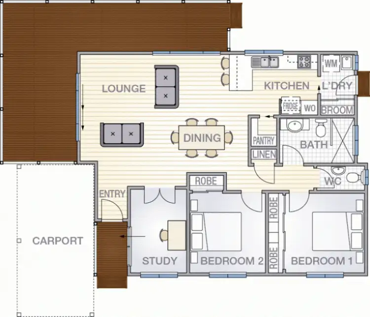 Floorplan of Homely house listing, 24/71-81 Lions Drive, Mudgee NSW 2850